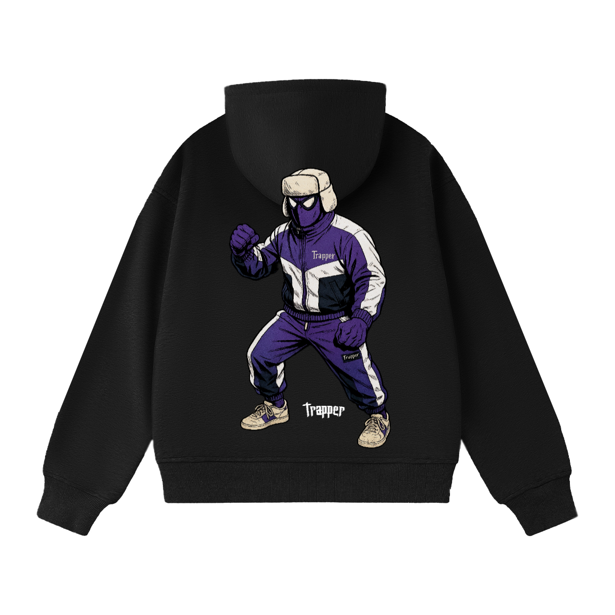 Sweat-shirt oversize unisexe GABBER TO HEAVEN LOWCORE V2