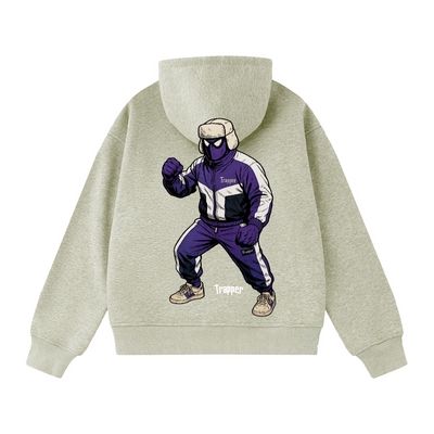 Sweat-shirt oversize unisexe GABBER TO HEAVEN LOWCORE V2