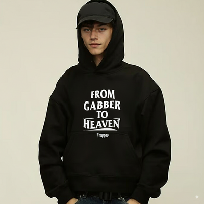 Sweat-shirt oversize unisexe basique GABBER TO HEAVEN
