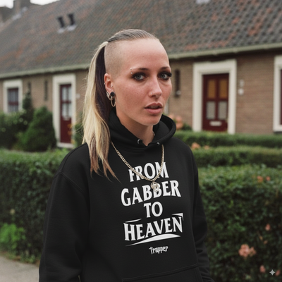 Sweat-shirt oversize unisexe basique GABBER TO HEAVEN