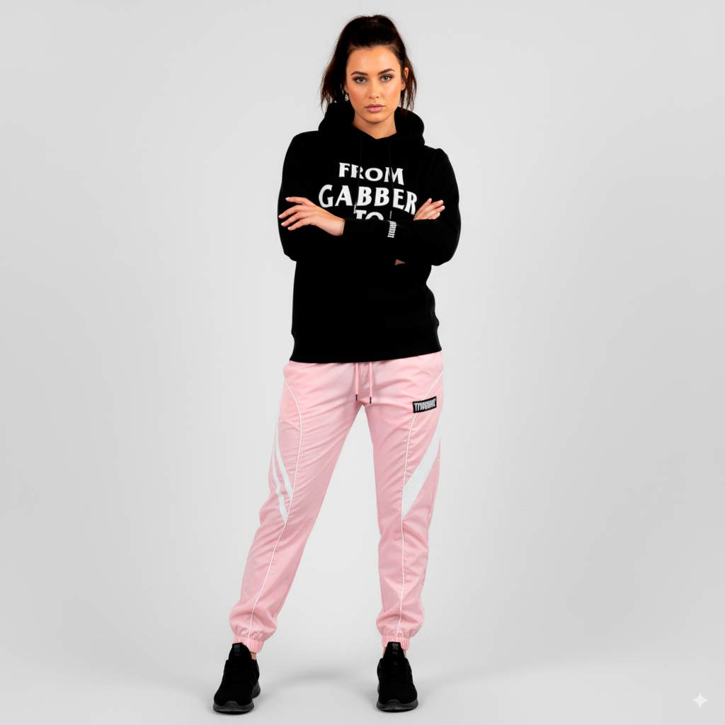 Pantalon unisexe GABBER V5 ROSE