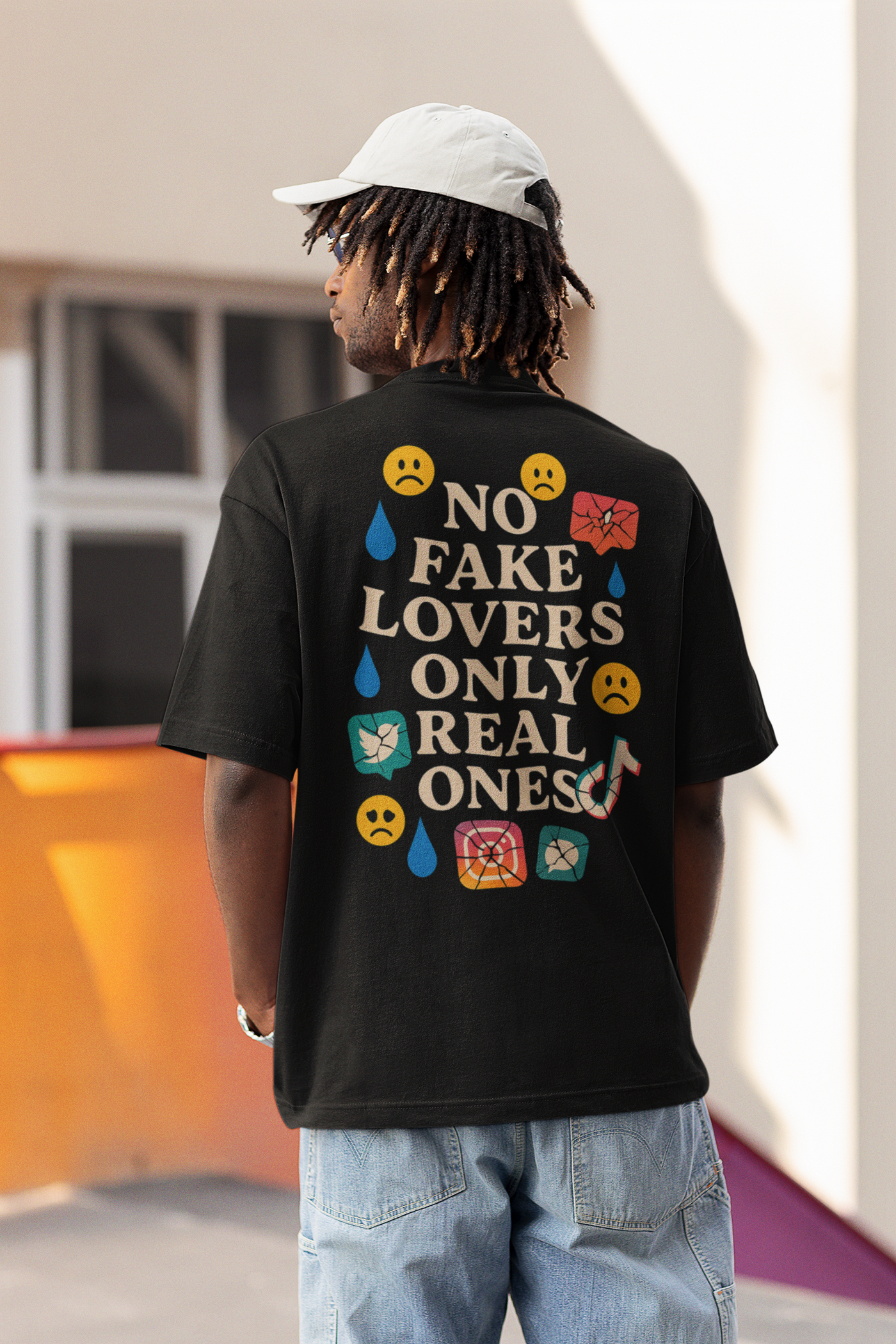 T-shirt unisexe NFLORO SOCIAL NETWORKS
