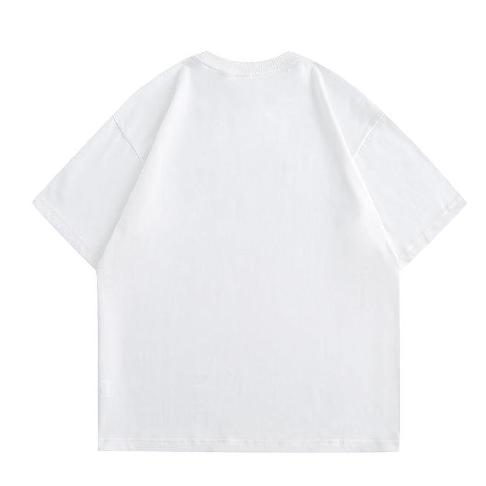 T-shirt unisexe TRAPPER CLASIC BLANC