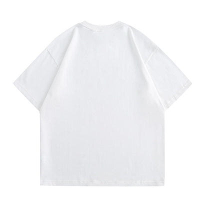 T-shirt unisexe TRAPPER CLASIC BLANC
